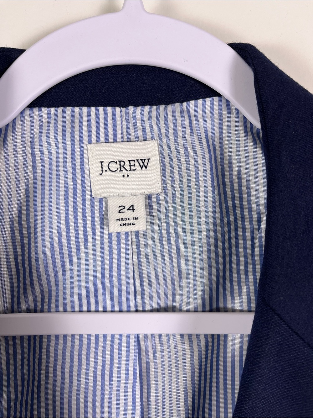 J Crew Womens Old Money Preppy Classic Two-Button Blazer Size 24 Ivy League Wool - Picture 11 of 14